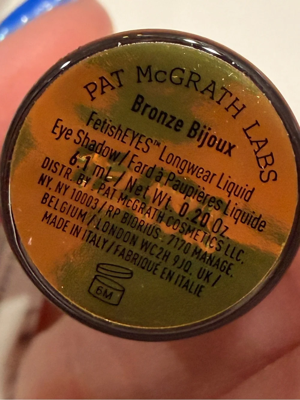 PAT MCGRATH LABS FetishEYES Longwear Liquid Eye Shadow Bronze Bijoux NEW